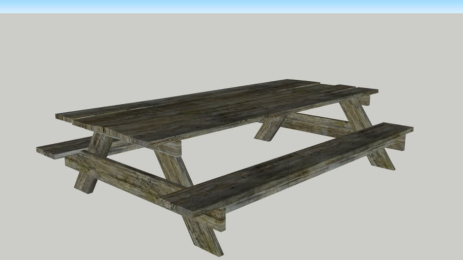 Picnic table | 3D Warehouse