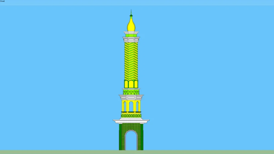 Menara Masjid Nurul Huda Manggungsari