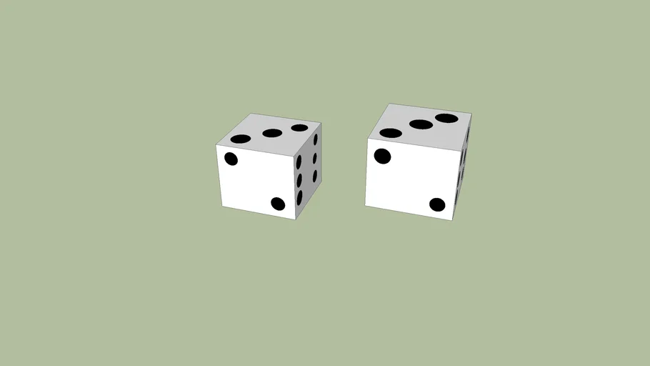 dice 3D Warehouse
