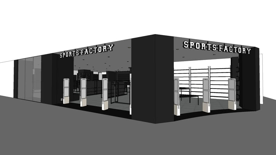 Sport Store 3D Warehouse