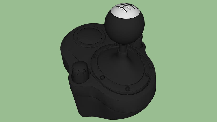 Logitech G29 Shifter 3D Warehouse