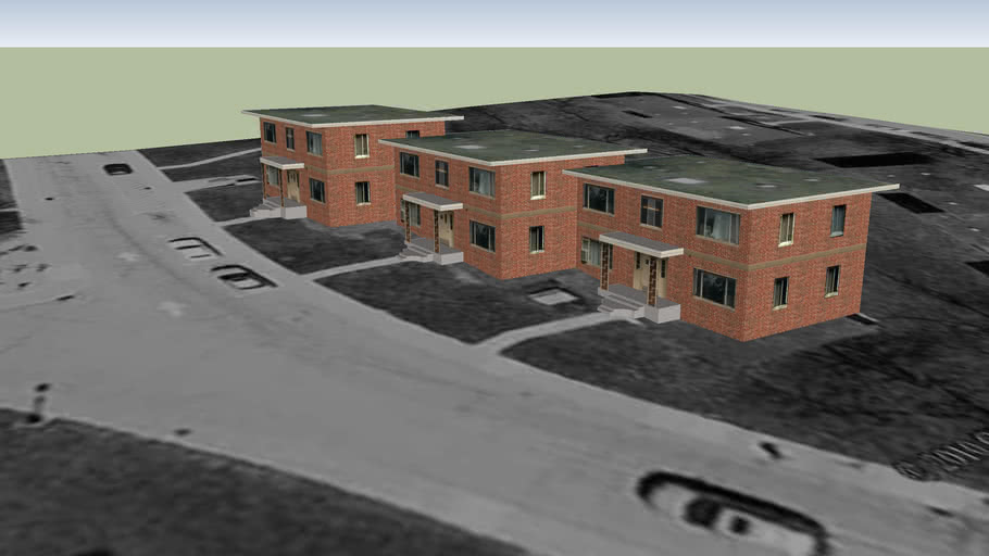 Purdue Hilltop Apartment Building 1 3D Warehouse