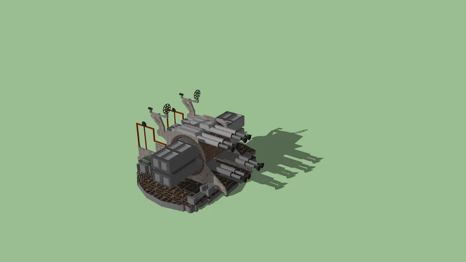 anti aircraft gun | 3D Warehouse