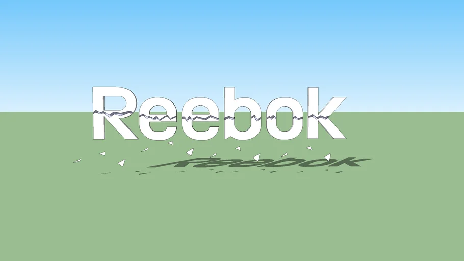 Reebok logo broken