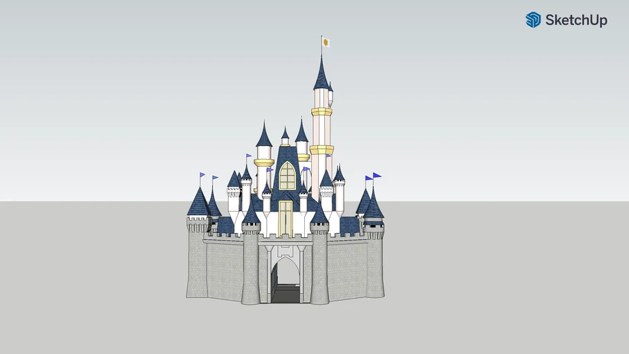 Disney Castle (1985) (2006 Style)