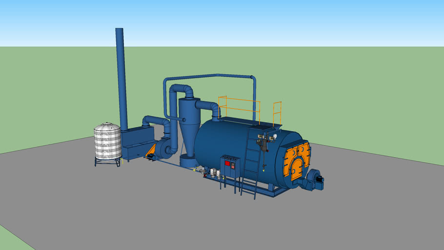 Steam Boiler 3D Warehouse
