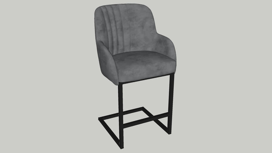 Acero Barstool 3D Warehouse