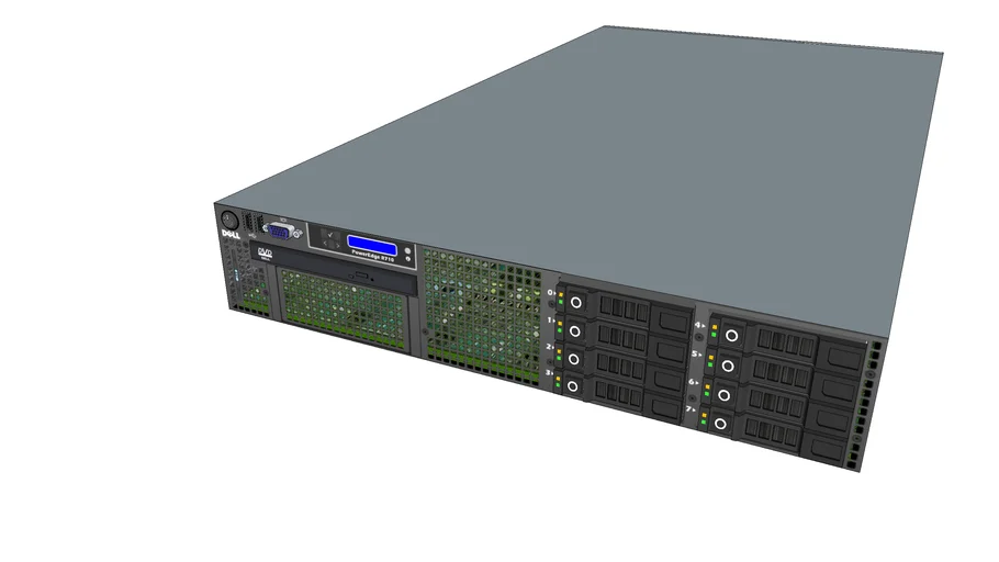 Dell PowerEdge R710 Server | 3D Warehouse
