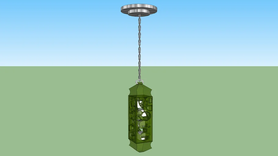 Luminaria de teto 3D Warehouse