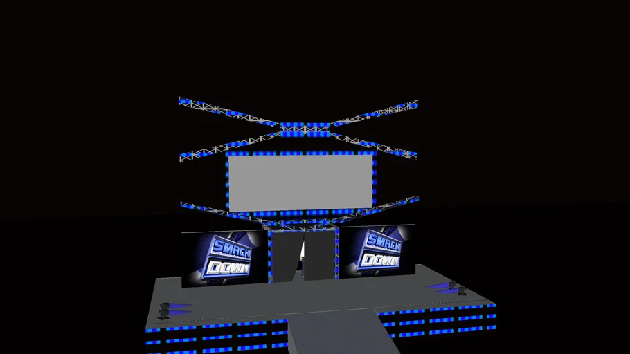 Fictional Smackdown Live SEt | 3D Warehouse