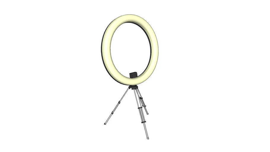 Beauty Ring Light 3D Warehouse