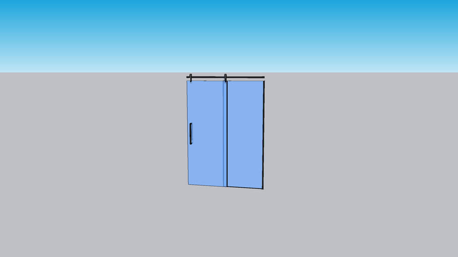 Sliding Shower Door | 3D Warehouse