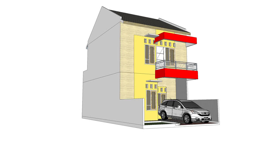 Rumah 6x12 | 3D Warehouse