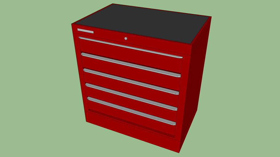 BF-093 - Tool Storage Cabinet w/ 5 Drawers