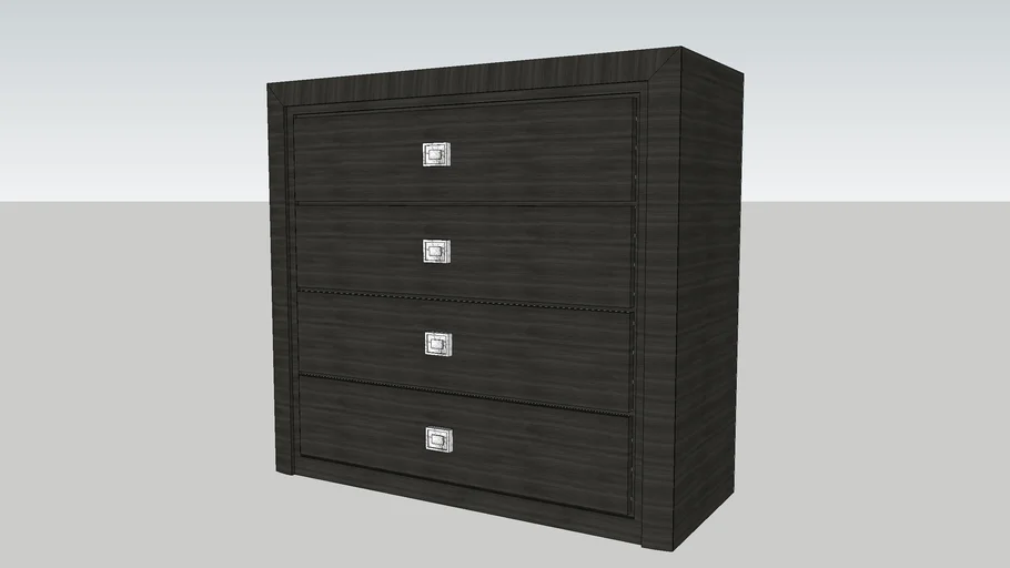 Commode, dresser, комод | 3D Warehouse