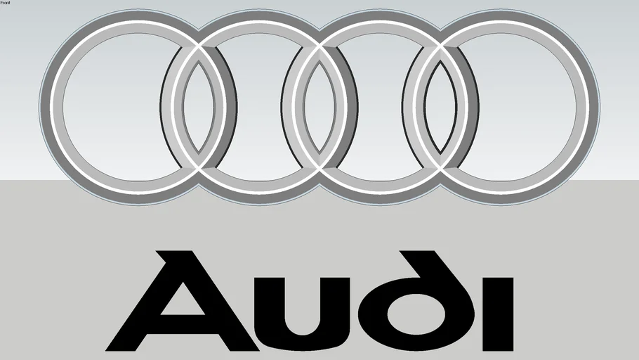 logo Audi - - 3D Warehouse