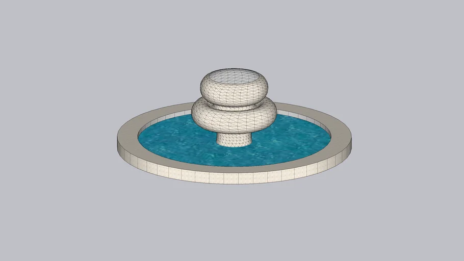 Fountain | 3D Warehouse