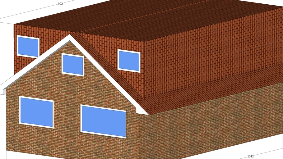 Draft 2 Full Dormers 60cm Setback 3d Warehouse