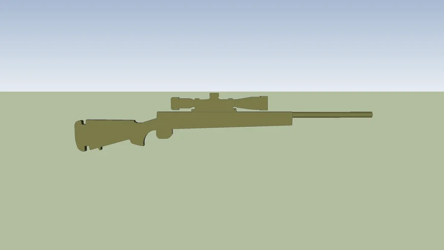 m24 sniper | 3D Warehouse