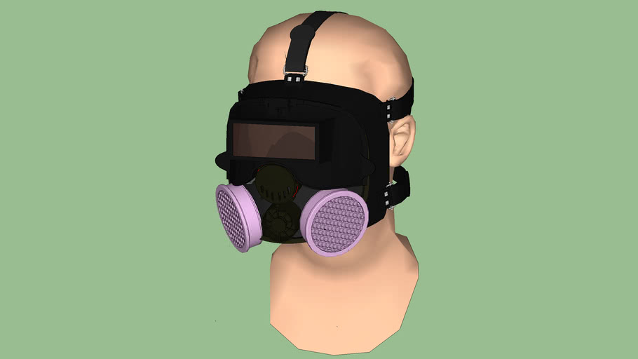 Safety First Series - Respirator- Full-Mask Chemical Cartridge Unit ...