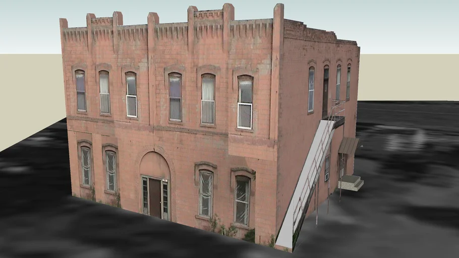 Old Cheney Electric Light Works Downtown Historic District 3D Warehouse