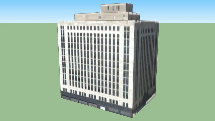 The US Customs Building in Chicago | 3D Warehouse