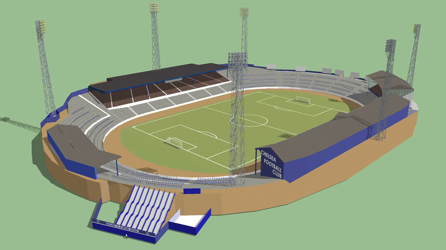 Stamford Bridge - 1960s | 3D Warehouse