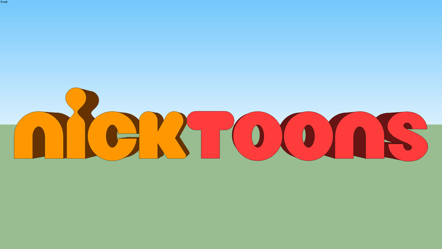 Nicktoons logo 3D Warehouse