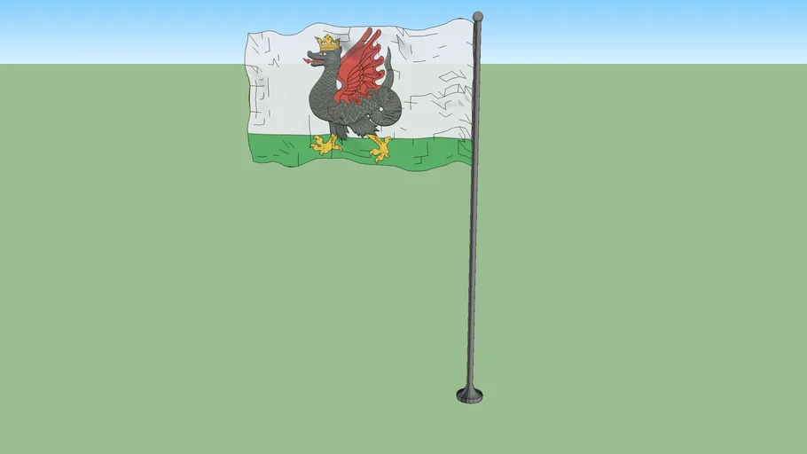 Flag of Kazan 3D Warehouse