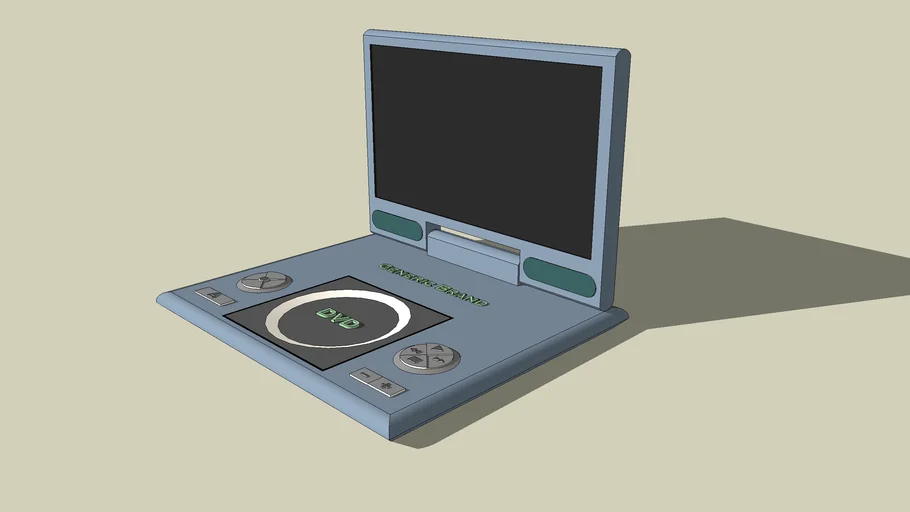 portable DVD player 3D Warehouse