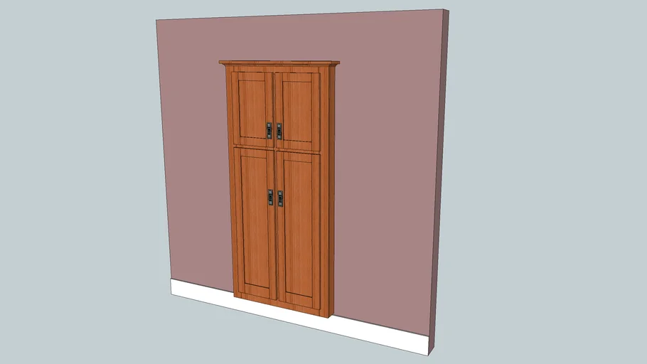 Bathroom Built-In Cabinet | 3D Warehouse