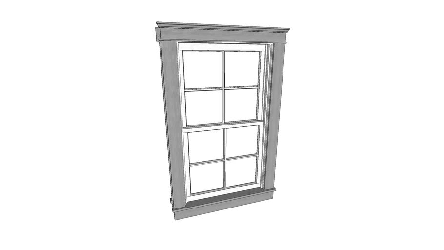 WINDOW - DOUBLE HUNG | 3D Warehouse