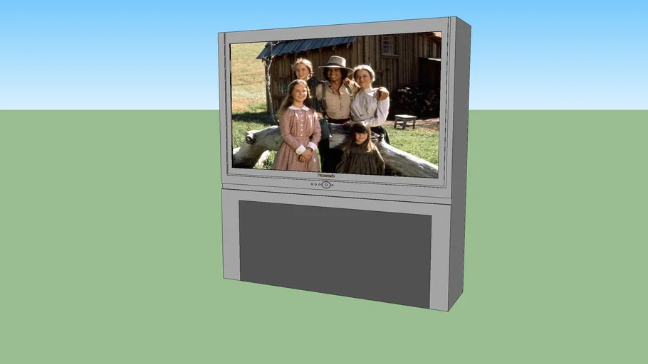 Panasonic (PT47X54) CRT rear projection TV 3D Warehouse