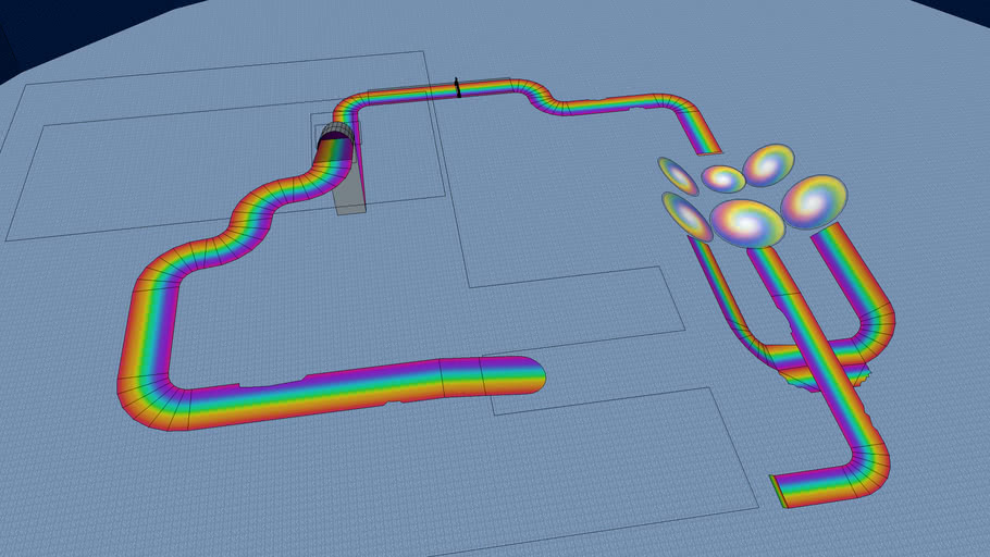 Mario Kart Acaia's Rainbow Road (Custom Track)