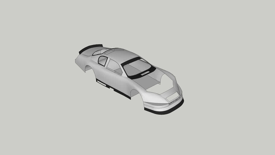 Asymmetrical Gen 4 Nascar Shell. | 3D Warehouse