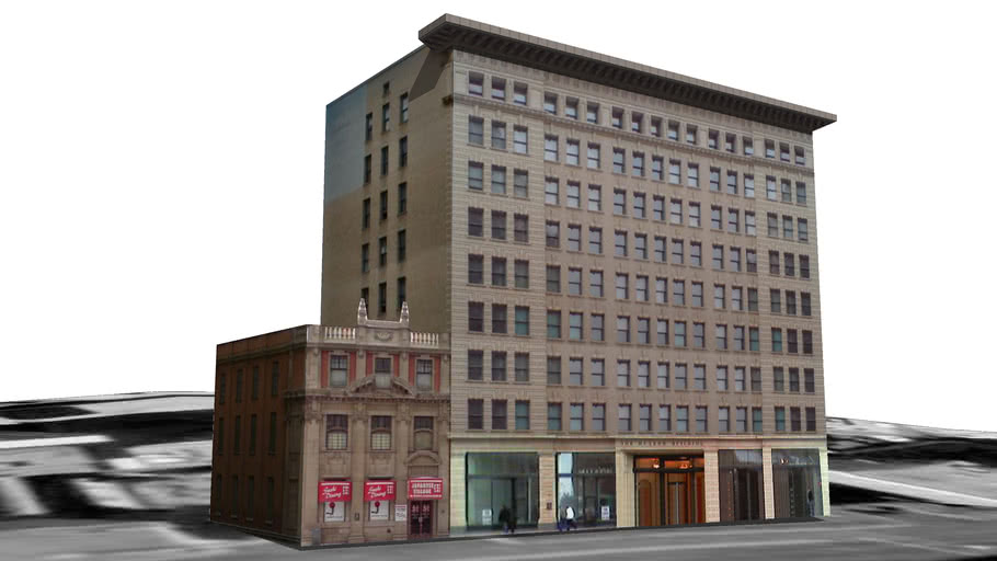 The McLeod Building and Japanese Village Restaurant 3D Warehouse