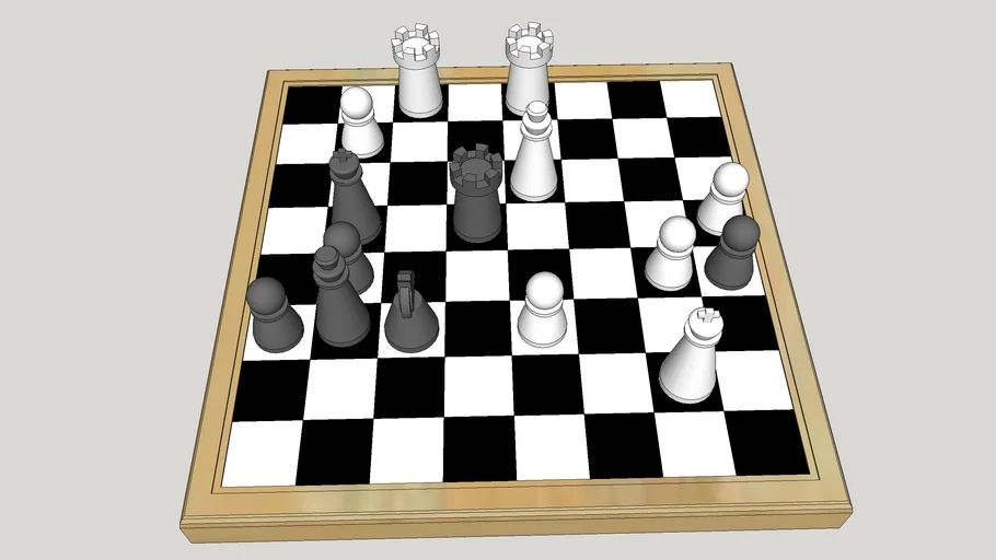 Chess - Tactical reasons | 3D Warehouse