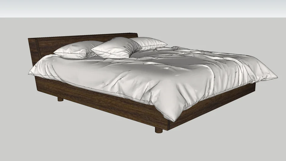 Messy Bed 3d Warehouse