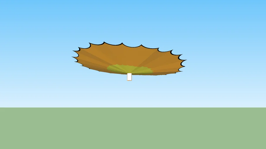 orange wall piece 3D Warehouse