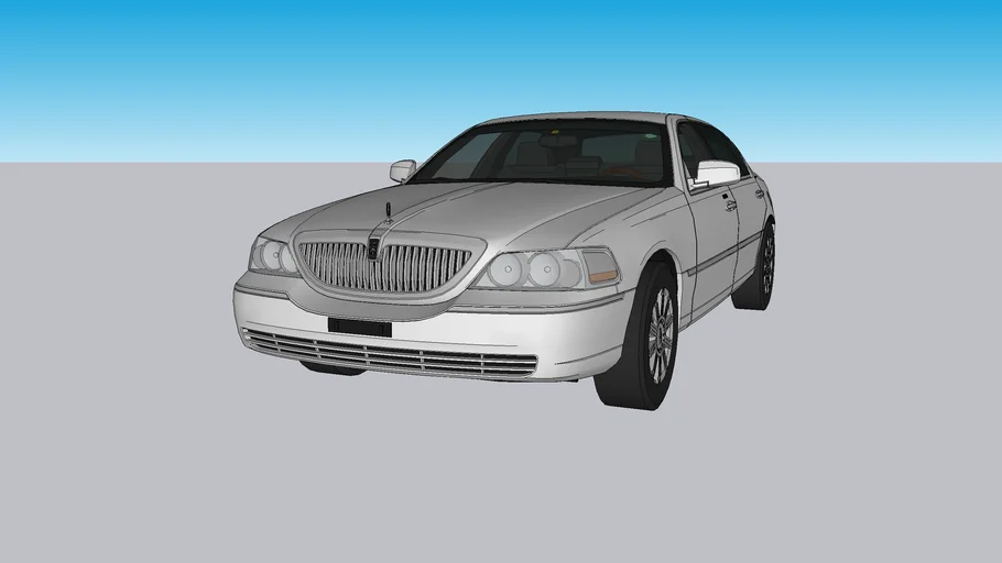 2008 Lincoln Town Car (sedan) | 3D Warehouse