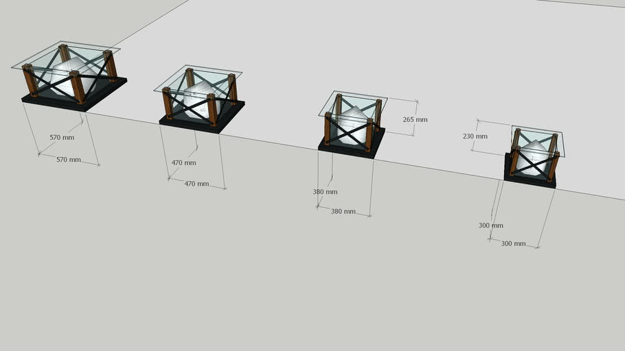 Gate Lamp Sketchup Model