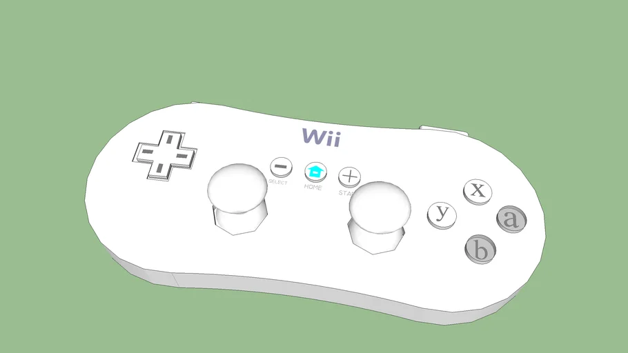 Wii Classic Controller 3D Warehouse