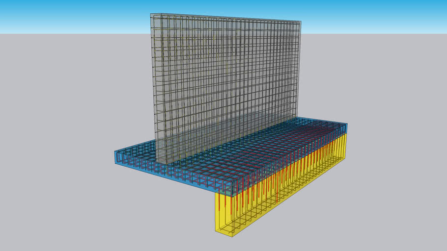 Typical Reinforced Retaining Wall 3d Warehouse