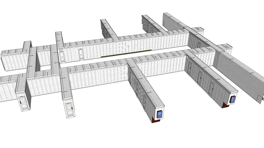 Titanic First Class B-Deck Forward Corridors | 3D Warehouse