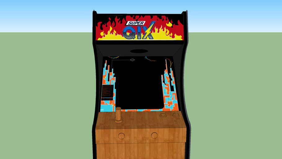 qix II tournament arcade game