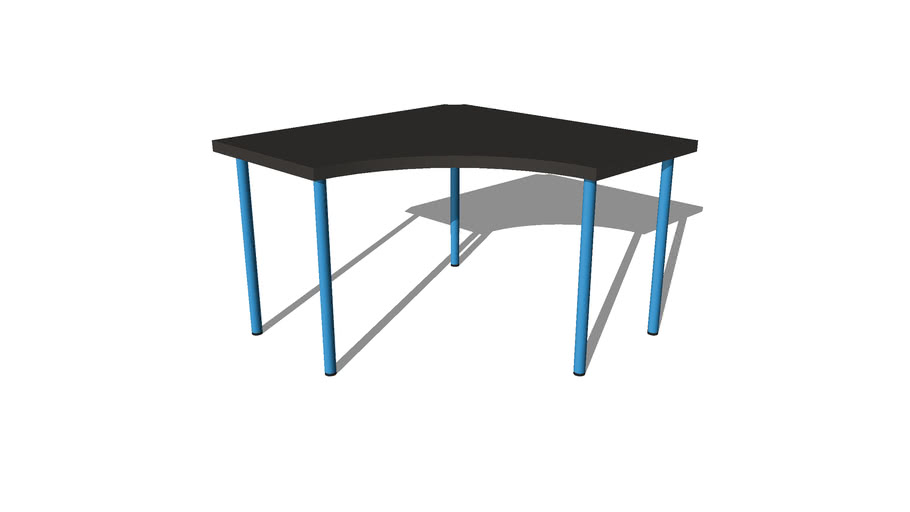 IKEA LINNMON / ADILS Corner table 3D Warehouse