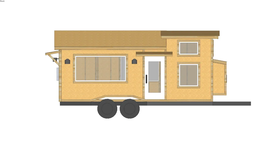 Quartz Tiny House Plan Model