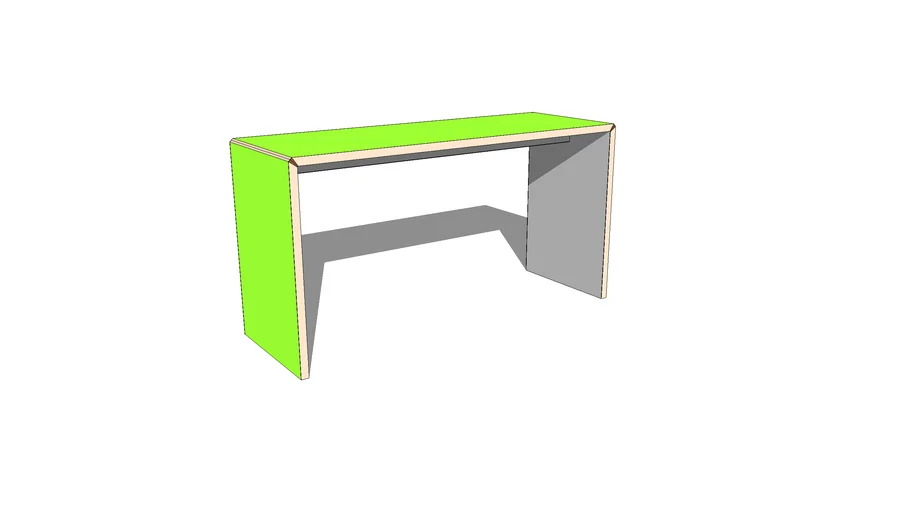 MARK Product Flag Bar Table L2000mm | 3D Warehouse
