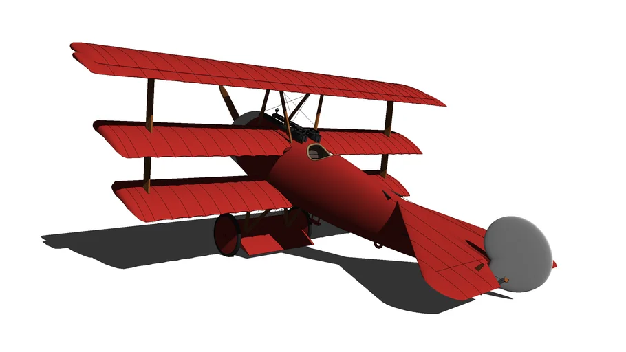 Fokker DR-1 | 3D Warehouse