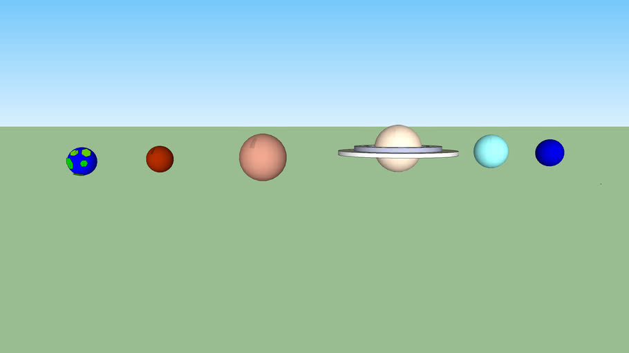 The Planets(Close Up) | 3D Warehouse